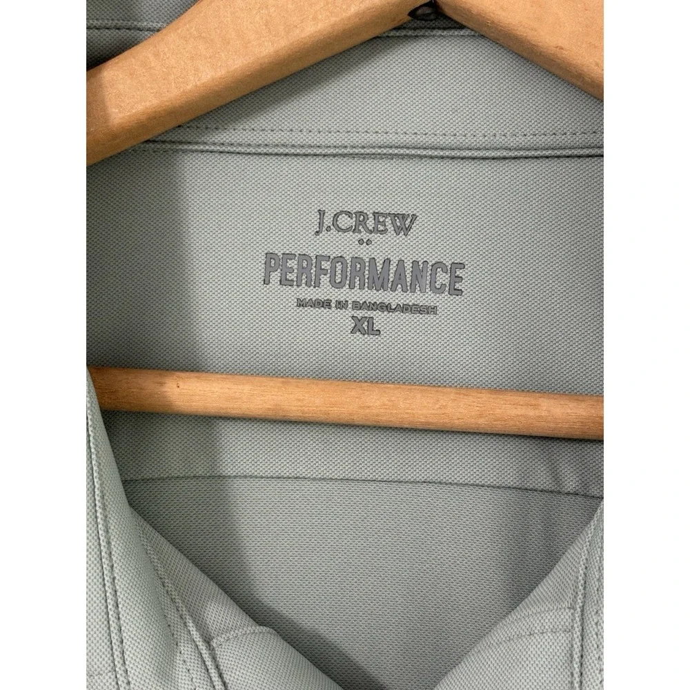 J. Crew Performance All Day Dry Mens Long Sleeve Button Down Shirt XL NWT 0703